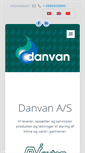 Mobile Screenshot of danvan.dk